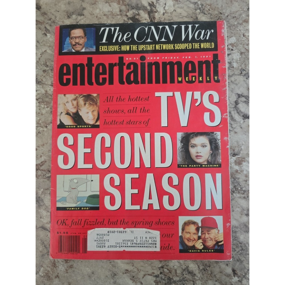 Entertainment Weekly February 1 1991 TV's‎ Second Season